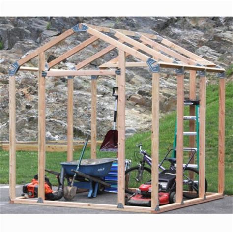 shed frame kit with lumber